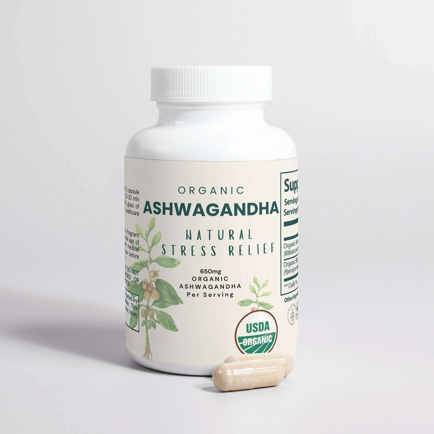 Organic Ashwagandha | Natural Stress Relief