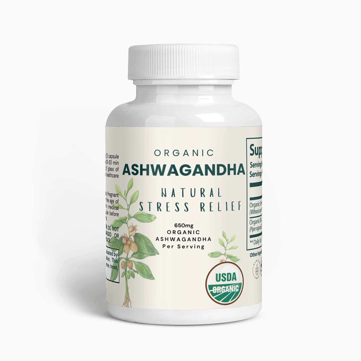 Organic Ashwagandha | Natural Stress Relief