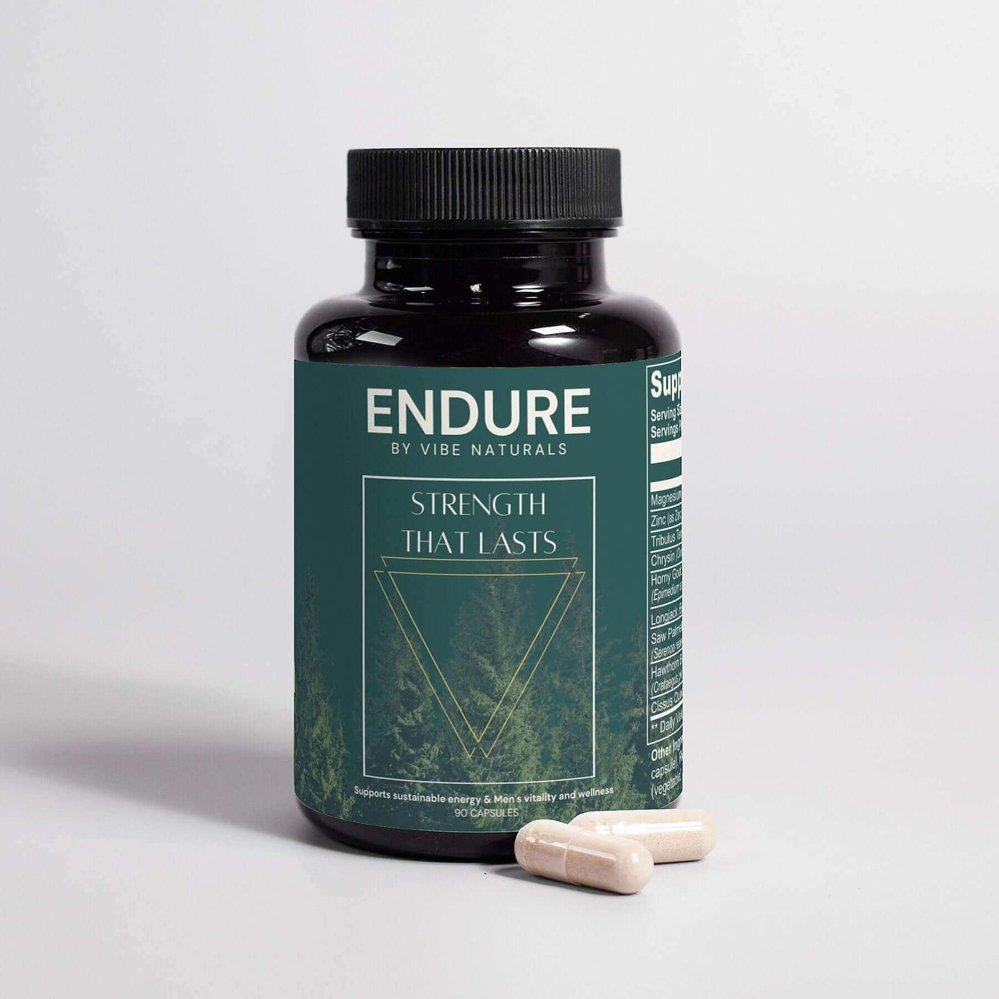 Endure | Natural Energy & Stamina Supplement for Men