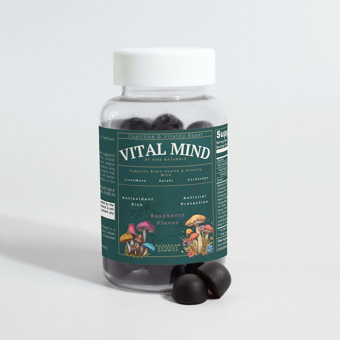 Vital Mind | Nootropic Mushroom Gummies